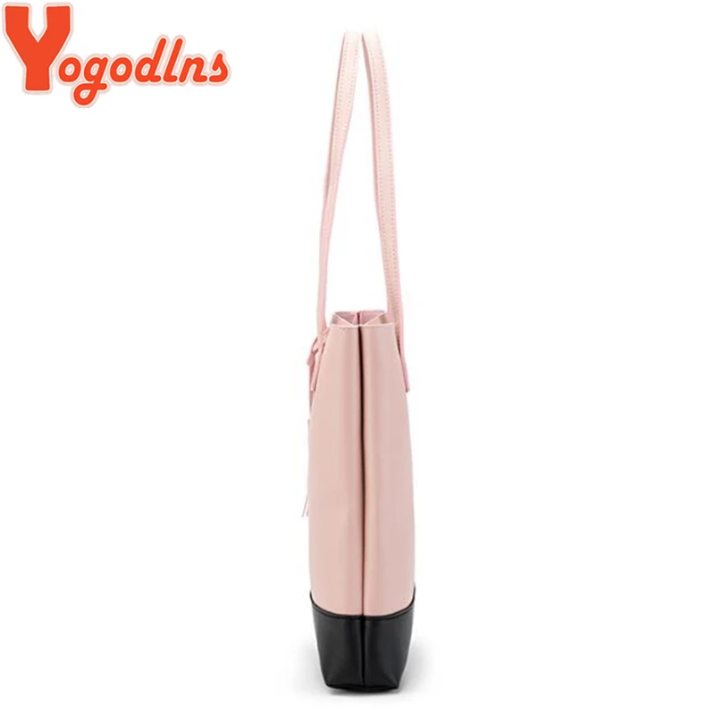 Yogodlns New Fashion Women Handbag Tassel Large Capacity PU Leather Totes Bag Brief Bucket Shoulder Bag Ladies Bags Yogodlns New Fashion Women Handbag Tassel Large Capacity PU Leather Totes Bag Brief Bucket Shoulder Bag Ladies Bags
