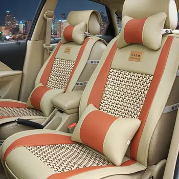 

Front+Rear Car Seat Cover set for Renault Duster Latitude Clio Sandero Koleos Kadjar Logan Talisman Espace Kangoo Laguna Fluence