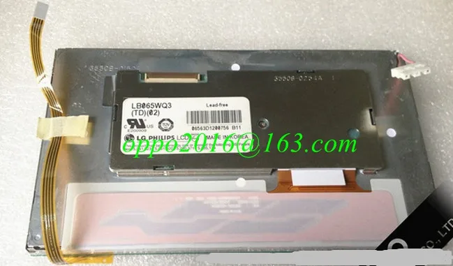 Оригинальный Новый ЖК-дисплей LB065WQ3 (SD) (02) 400*240 экран с сенсорной панелью LB065WQ3-TD02