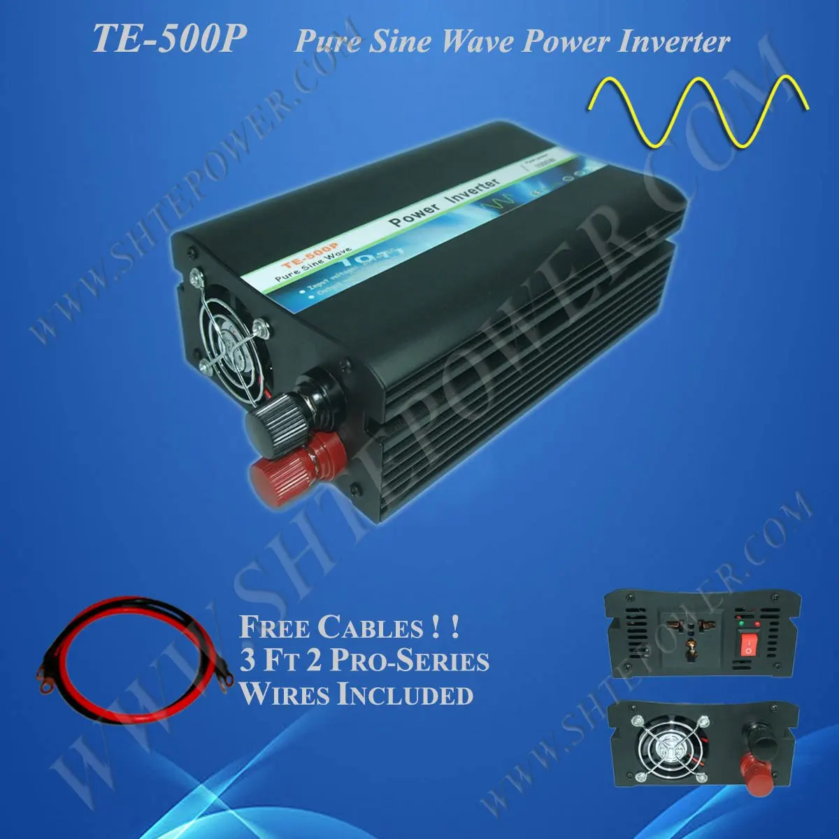 500 w солнечный инвертор, чистый синусоидальный инвертор, чистая синусоида постоянного тока в 12 v постоянного тока до 220 v Мощность инвертор