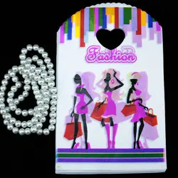 Лидер продаж Ювелирные изделия/подарочная упаковка хозяйственная сумка для бутика 50 шт. 13x21 см модная одежда для девочек Цвет Пластик