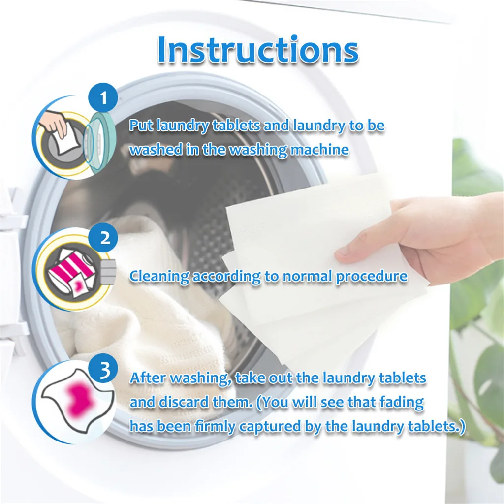 Мягкий тканевый фильтр для одежды впитывающий лист грязевой бумага белья мягкая