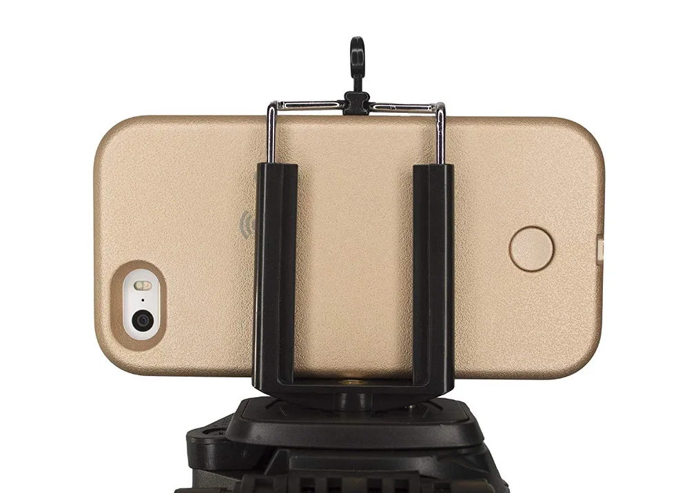 PORTEFEUILLE universal adjustable professional camera tripod stand mount flexible holder for phone mobile with bluetooth ball (11)