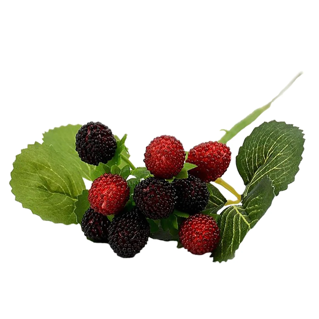 Artificial Fruits Decorative Lifelike Myrica Rubra Simulation Fruits Fake Fruits for Home Decor - Цвет: 1