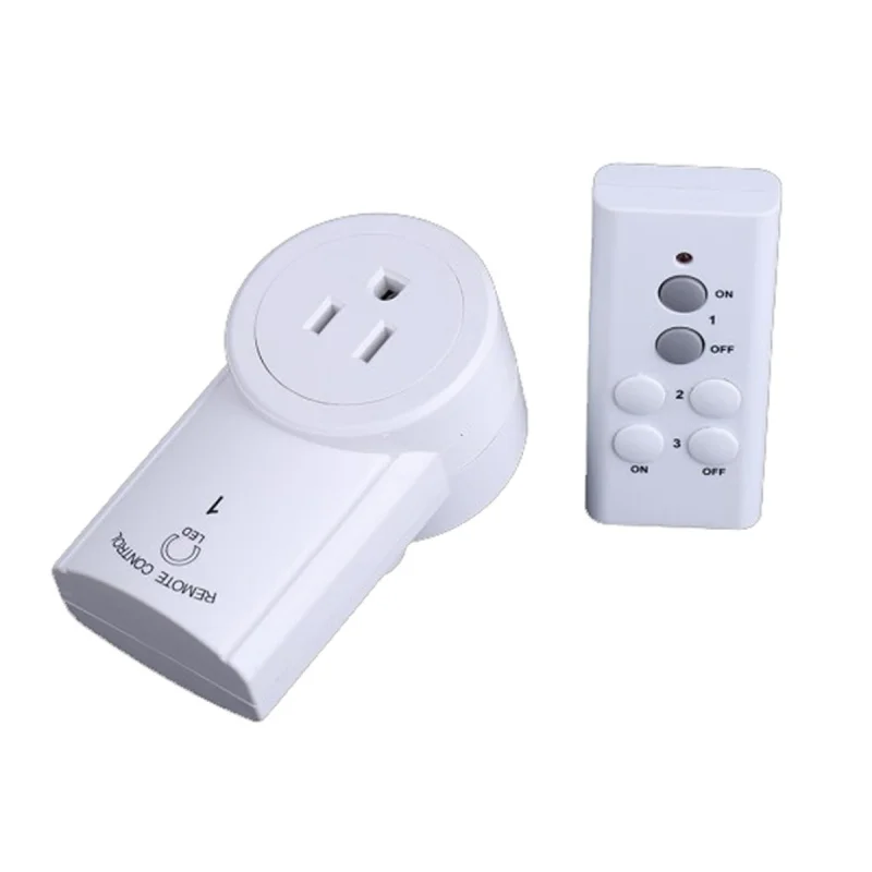 Wireless Remote Control Home House Power Outlet Light Switch Socket +1