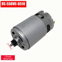 Electric Drill DC Gear motor 13 teeth RS-550VC-8518 for BOSCH GSR10.8V-LI-2(3601H68100) Electric screw maintenance spare parts Electric Drill DC Gear motor 13 teeth RS-550VC-8518 for BOSCH GSR10.8V-LI-2(3601H68100) Electric screw maintenance spare parts