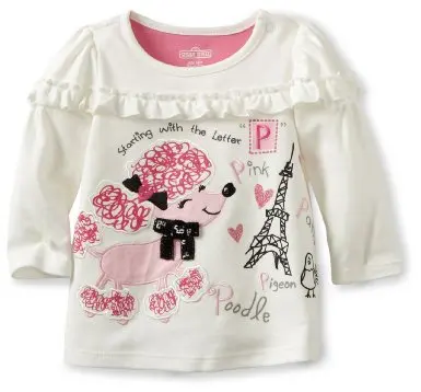 

jumping beans girls jumper t shirt long sleeve t-shirt girl clothes outfits tshirts kids tee shirt girl blouse frock tops M1708
