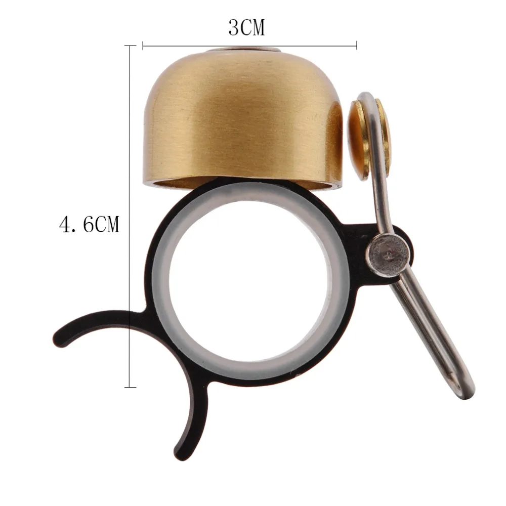 ROCKBROS MTB Bike Bell Cycling Bike Bicycle Finger Run Decompression Anti-stress Toys Gift Pet Bike Calling Bell Aluminum&Copper ROCKBROS MTB Bike Bell Cycling Bike Bicycle Finger Run Decompression Anti-stress Toys Gift Pet Bike Calling Bell Aluminum&Copper