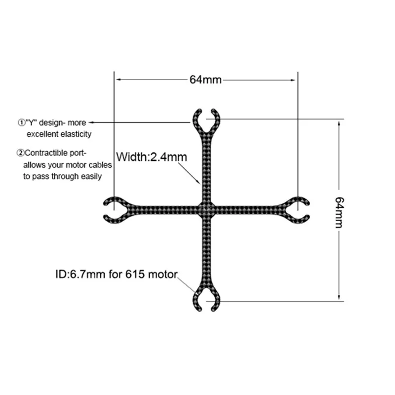 DIY RC Дрон наборы 615 двигатель H36 батарея баланс зарядное устройство E010 E010C E010S JJRC Tiny6