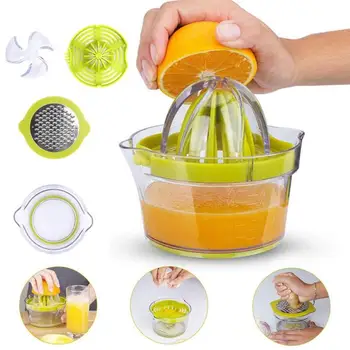 

Household Baby Food Tool Manual Juicer Fruit Squeezer Durable PP/PC/420 Stainless Steel Egg Yolk Separator 14.5X12X10.5CM