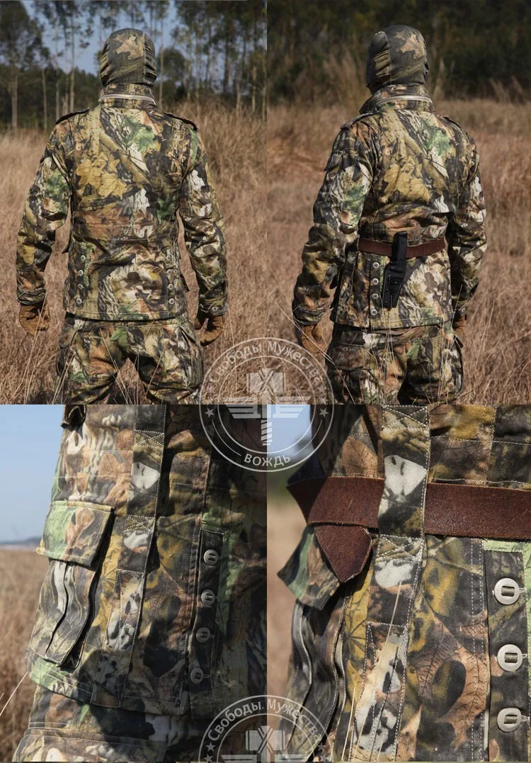 Тактическая охотничья военная куртка мужская верхняя хлопковая куртка Bionic Terrain Камуфляж спецназ армейская спортивная куртка для кемпинга