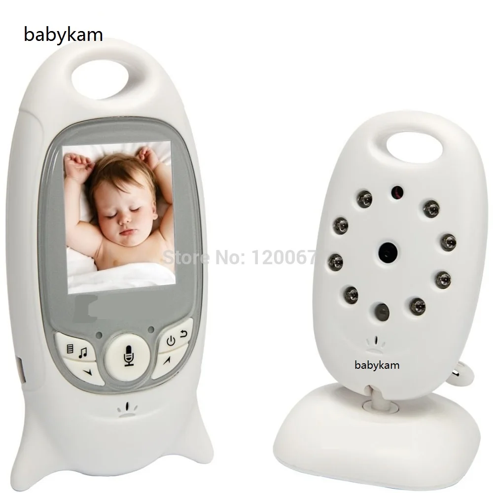 

babycam baby monitor with camera 2.0 inch LCD baby camera with monitor 2 way talk Temperature Sensor 8 Lullabies IR Night vision