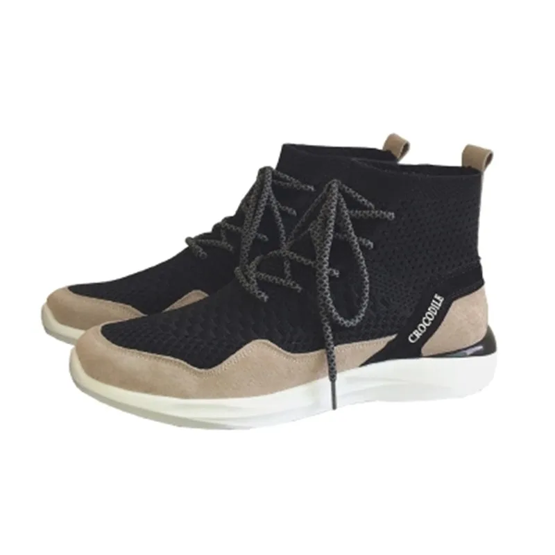 

2018 spring new fur high men's shoes men's casual shoes