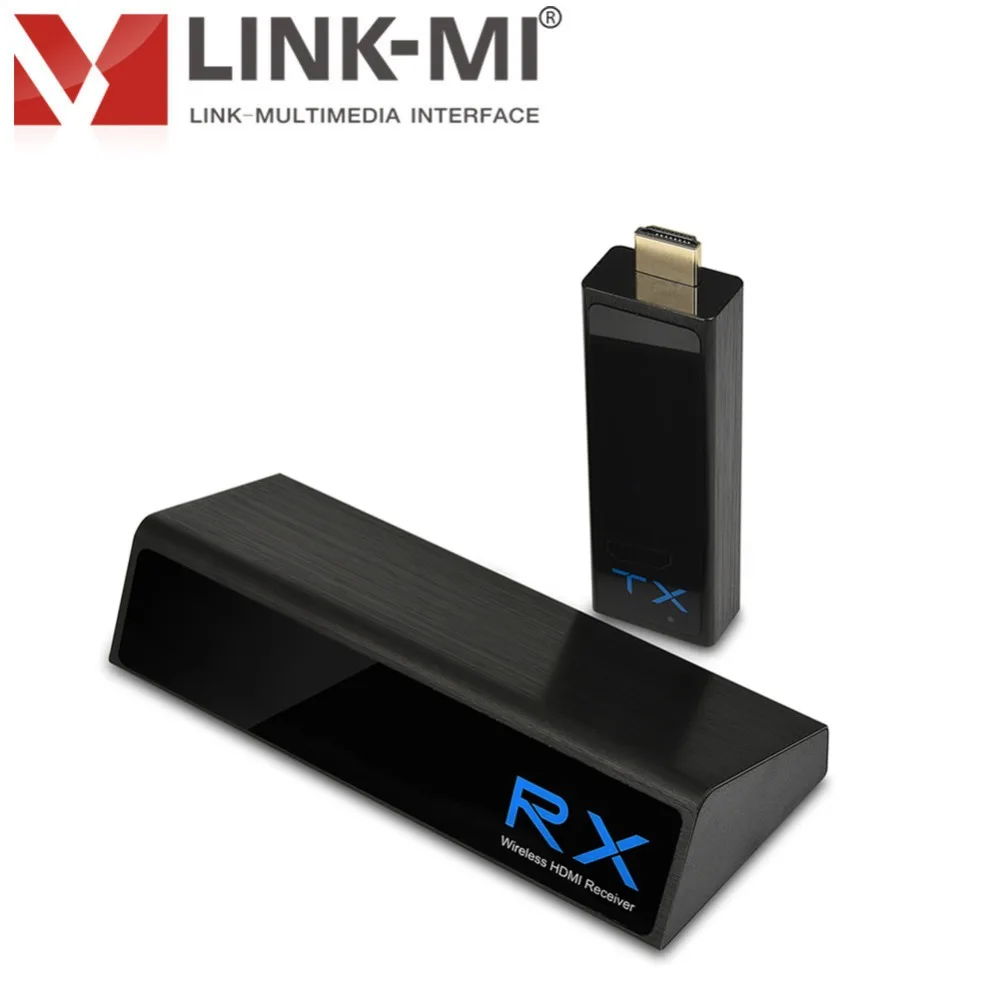 LINK-MI WL104 HDMI удлинитель 1080p 30 м 60 ГГц WIFI Технология беспроводной передатчик и