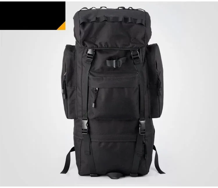 Grote capacteit 65L человек тактильные путешествия Back pack Buiten Кемпинг Wandelen Tas voor альпинист Regenhoes металлический каркас климмен