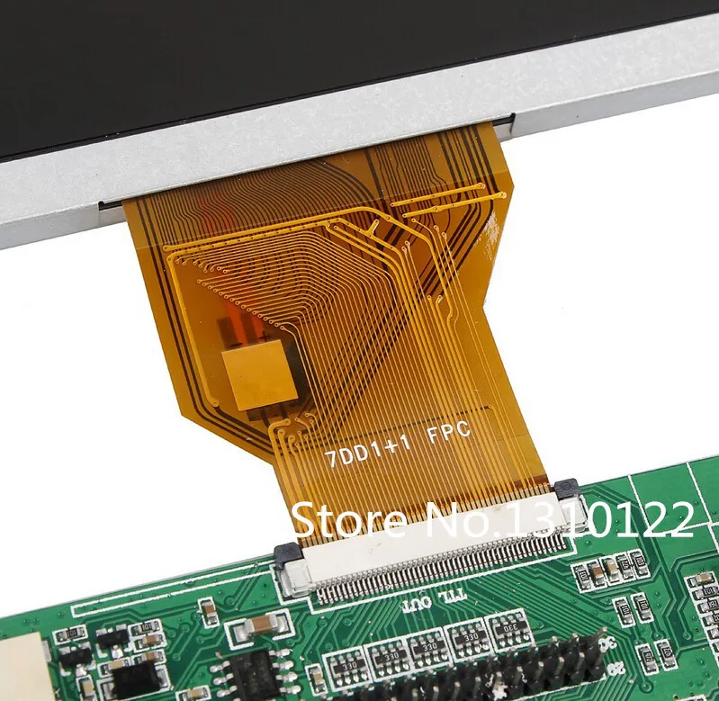 Skylarpu 7''inch LCD screen for Raspberry Pi LCD Display Screen TFT Monitor AT070TN90 + HDMI VGA Input Driver Board Controller