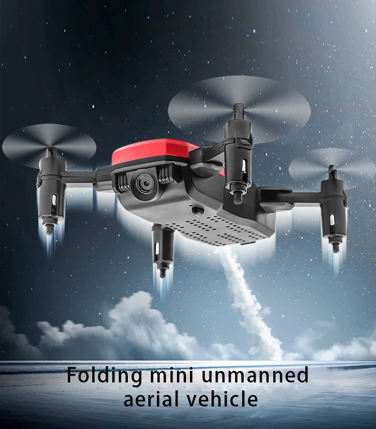 Мини Дрон с дистанционным управлением камера HD складной RC Квадрокоптер высота