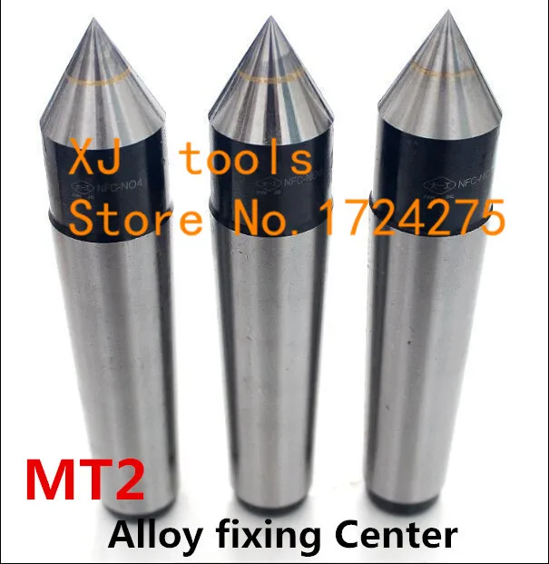 1 PCS Lathes Tailstock Machine Tool MT2 Morse Taper Alloy Solid Dead Center Drilling Lathe