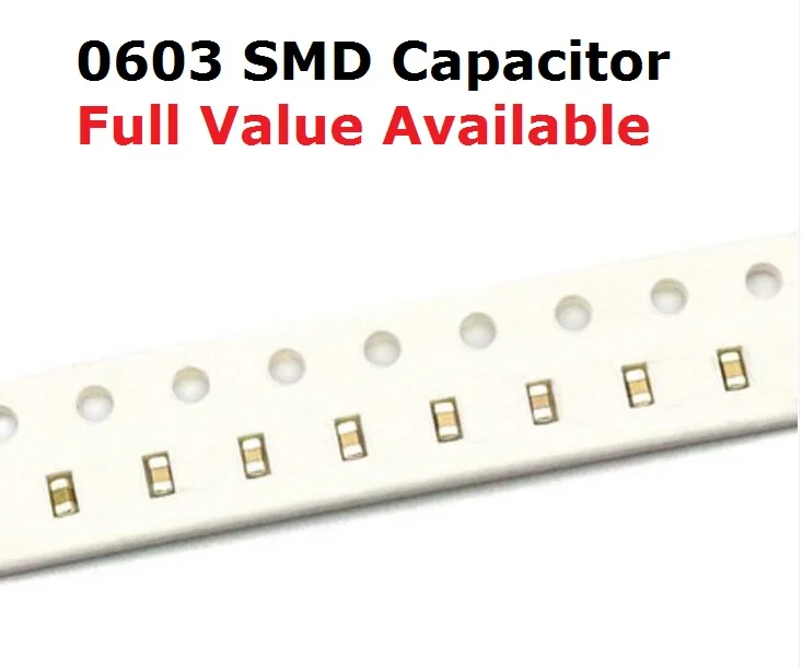 

200PCS 0603 226 16V 475Z 475K 475M 106M 106K 106Z 226K 226M 226Z SMD Capacitor 4.7UF 475 50V / 10UF 106 16V 22UF X7R Capacitance