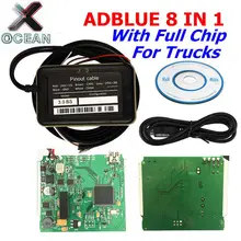 Поддержка Евро 4 и 6 Adblue 8 в 1 ADBLUE Эмулятор с датчиком NOX Adblue 8 в 1 для мультибрендовых грузовиков