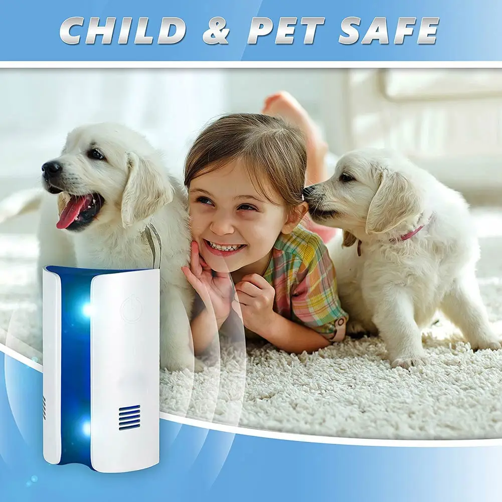

Ultrasonic Pest Repeller Plug In Electronic Repellant with Dual Night Light for Mice Mosquito Flea HYD88
