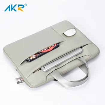 

2019 waterproof PU Laptop Bag for Lenovo 13" 14" 15.6" Case For MacBook Air/Pro 13.3",15.4" Hand Bag Free Shipping