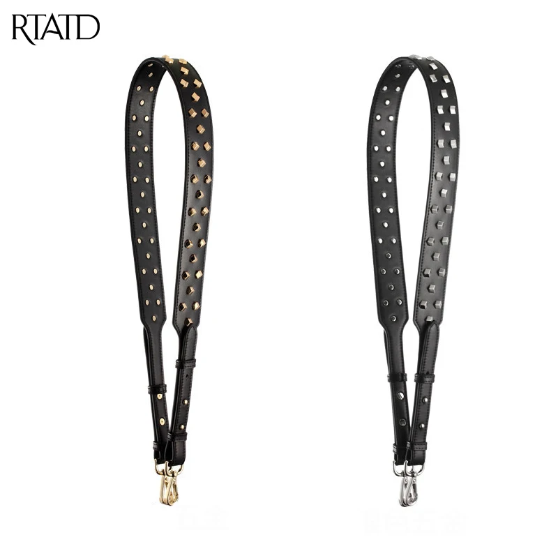 

RTATD New Split Leather Women Messenger Bag Strap High Quality Leather Handbag Belts Replacement Shoulder Bag Straps B174