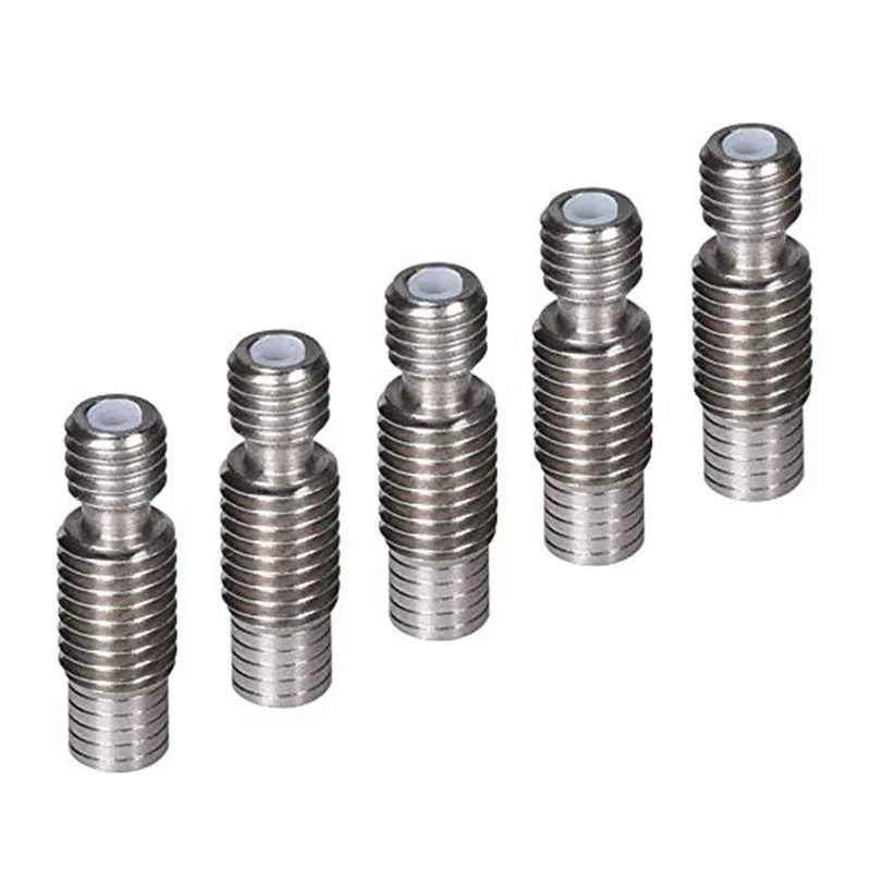 Aokin V6 الحلق بودين تفلون أنبوب طويل موضوع ل 1.75 مللي متر 3 مللي متر خيوط 3D الطابعات أجزاء E3D V6 Hotend كامل معدن الحرارة كسر V6