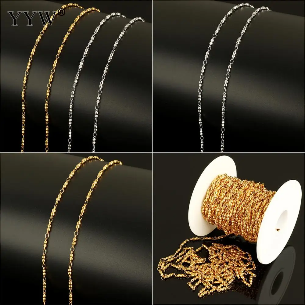 Wholesale High Quality 10m/Spool Link Chain Stainless Steel Jewelry