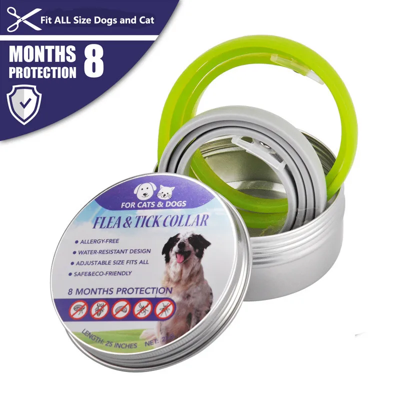93 30 De Réductiondewel Chien Collier Anti Puces Pet Chat Anti Poux Antiparasitaire Moustiques Collier Pour Chien Anti Puces Insecte Naturel Anti
