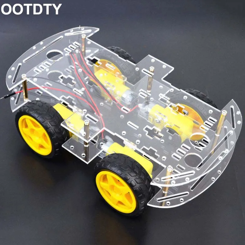 arduino 4 wheel drive robot