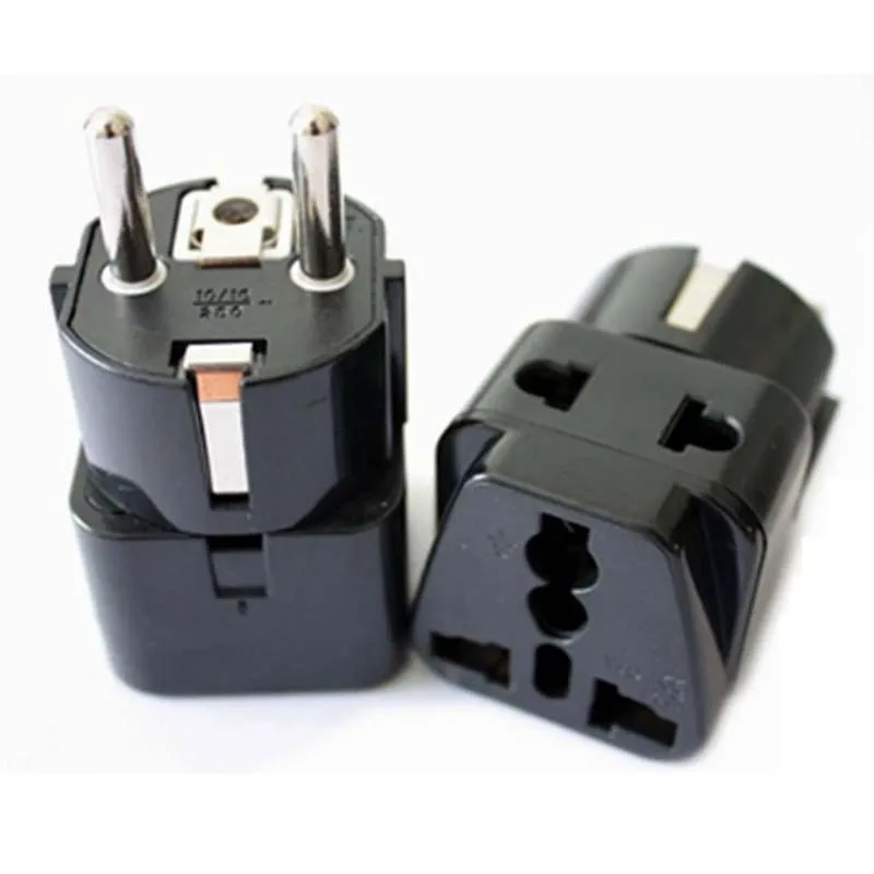 10pcs/lot 1to2 Universal AU EU US UK To German Plug socket Germany