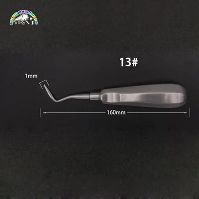 Животная стоматологическая техника ветеринарный Крылатый Лифт кошка собака удаление зуба нержавеющая сталь минимально инвазивная зубная жесткость - Цвет: 13