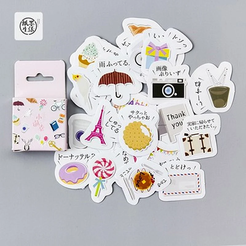 

40pcs/set Small Bless Stationery Stickers Memo Pad Pack Posted It Kawaii Planner Scrapbooking Stationery Escolar School Supplies