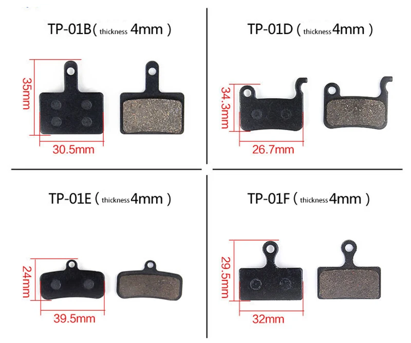 1 пара(2 шт.) MTB велосипедный велосипед велосипедные дисковые Тормозные колодки полуметаллические тормозные колодки для SHIMANO SRAM AVID HAYES TEKTRO Magura Formula