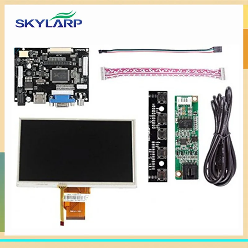 Skylarpu 7''inch LCD Display Touch Screen TFT Monitor For AT070TN90 with HDMI VGA Input Driver Board Controller for Raspberry Pi Skylarpu 7''inch LCD Display Touch Screen TFT Monitor For AT070TN90 with HDMI VGA Input Driver Board Controller for Raspberry Pi