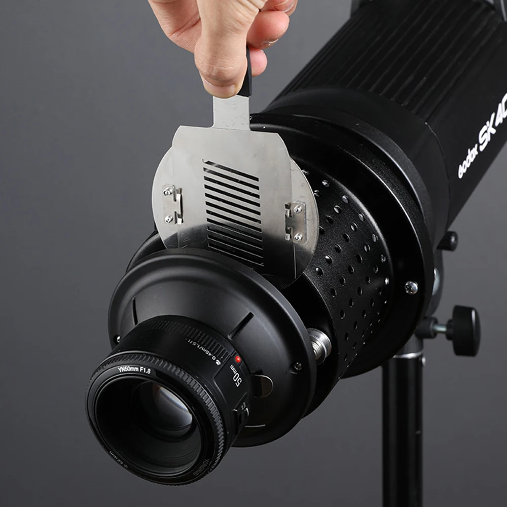 Kaufen OT1 Bowens Berg Focalize Konische Snoots Foto Optische Kondensator Kunst Spezielle Effekte Förmigen Strahl Licht Zylinder W objektiv Farbe gel