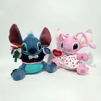 

1 piece 28cm Lilo & Stitch 624 Angel plush doll toys children birthday stuffed gift toy