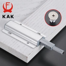 KAK, алюминиевый сплав, нажимной, чтобы открыть шкаф, ловит дверь, останавливает магнитное касание, стоп, кухонный Невидимый шкаф, тянет, фурнитура для шкафа KAK, алюминиевый сплав, нажимной, чтобы открыть шкаф, ловит дверь, останавливает магнитное касание, стоп, кухонный Невидимый шкаф, тянет, фурнитура для шкафа