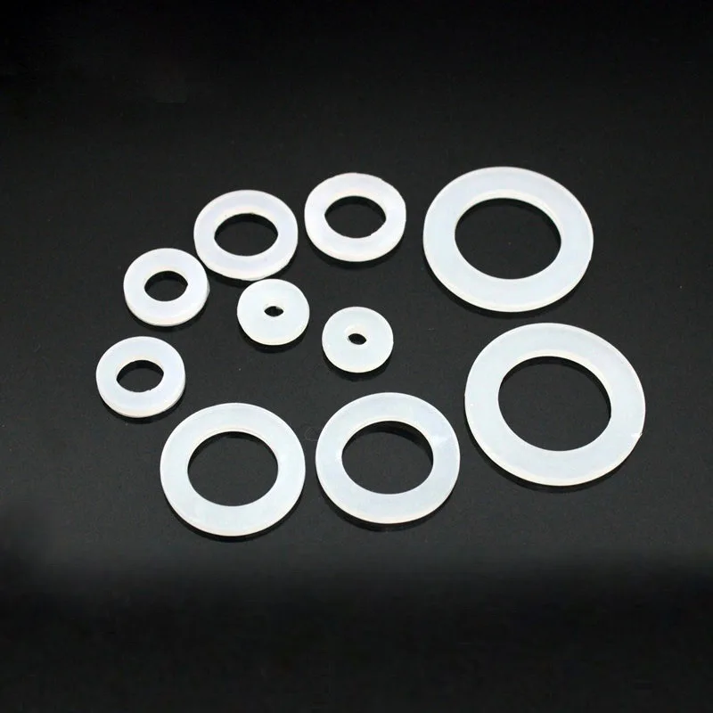 EPDM Rubber Washer Spacer 5/8" OD x 1/4" ID x 1/8" thick 10 Pack