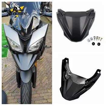 

Front lip fender black High quality ABS mudguard Front Wheel Fender Beak Nose Cone For Yamaha Tracer 900 FJ-09 MT-09 Tracer