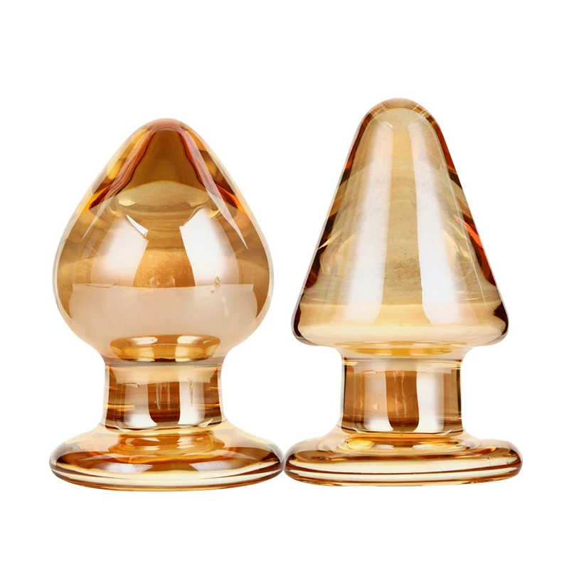 55mm Large Crystal Anal Butt Plut Plug G-spot Vagina Ball Big Pyrex Glass Dildo Bead Fack Penis Adult Masturbate Sex Toys | Красота и