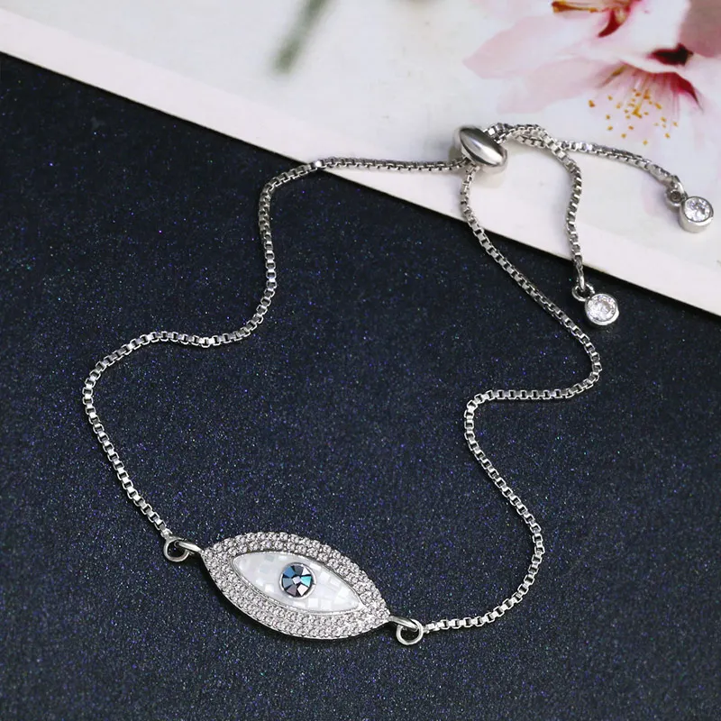 OCESRIO, натуральная оболочка, сглаза, браслет, серебряный, турецкий глаз, браслет, кристалл, счастливые браслеты с амулетами для женщин, браслеты, brt-a04