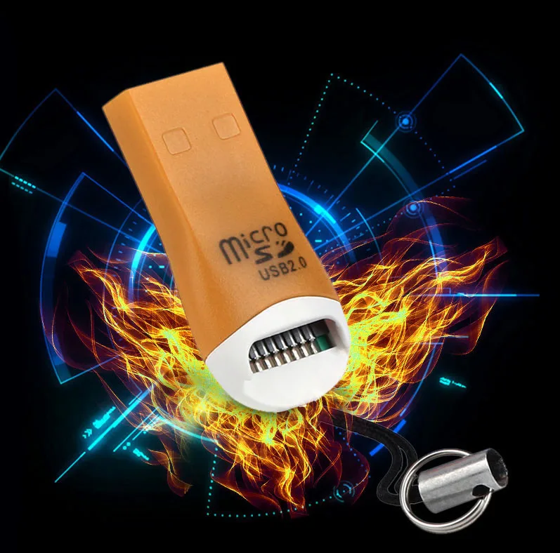 Новые Скорость USB 2.0 Mini Micro SD TF T-Flash M2 картридер sp05 челнока