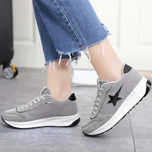 Новое поступление; высокое качество осенние кроссовки для женщин дышащий для занятий спортом на улице женская обувь кроссовки спортивная ходьба обувь для женщин