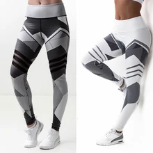 High Elastic Print Leggings Women Fitness Leggings Hip Push Up Pants Casual Slim Ladies Jegging Gothic Leggins