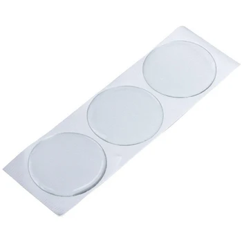 

100 Epoxy Resin Stickers 42 mm DIY Circle Clear Epoxy Domes