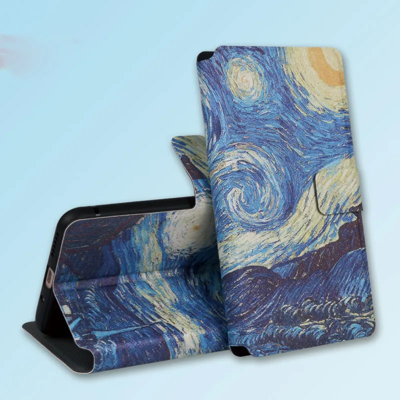 

Luxury Painted Cute Phone Case Flip Cover For Nokia Lumia N6 650 N650 535 N535 735 N730 N630 Phone Bag Cover DIY Painted Leather