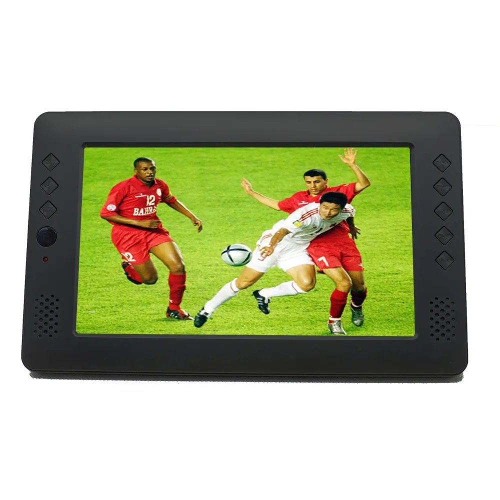

Factory price! 9 inch TV +WIFI Dongle+Car charger+Accessories!H.265 USB HD out wifi multi-language digital 9 inch portable TV