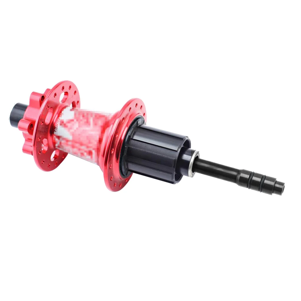 Bike 12 to 9mm Thru Axle Quick Release Hub Conversion Skewer Adapter 142mm 4 Spare Rubber Rings